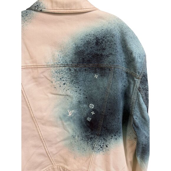Louis Vuitton Mens Gradient Denim Jacket - Size 56 - Made In Italy - Picture 15 of 16